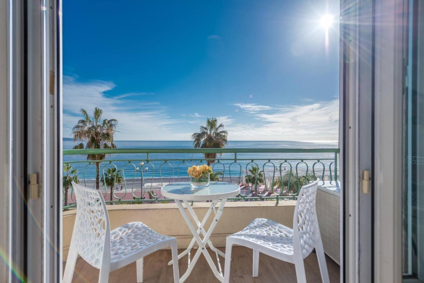 Modern Sea View Apartment On Promenade Des Anglais Nice Dış mekan fotoğraf