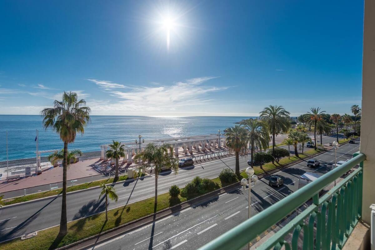 Modern Sea View Apartment On Promenade Des Anglais Nice Dış mekan fotoğraf